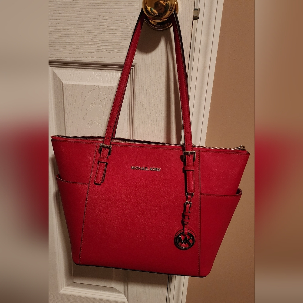 Michael Kors Large Red Bag